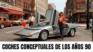 Top 10 coches conceptuales inusuales y futuristas de los a&ntilde;os 80