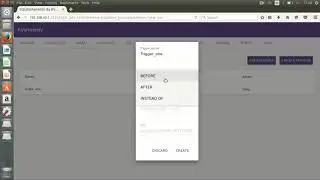 How to create table trigger in SQLite MyAdmin - Android