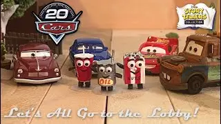 Disney Cars Custom Lets All Go to the Lobby Story Tellers World of Cars Book 3D Printed Stop Motion