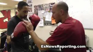 как бороться с левшой - EsNews Boxing