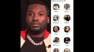 MEEK MILL TALKS CULTURAL CURRENCY ON CLUBHOUSE WITH INVESTORS