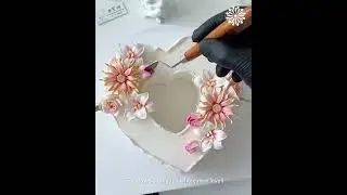 Making beautiful cakes!