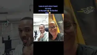 Willie Buch first time on the radio #williebuch #radio #reaction #subscribe #dancehall #reggae #fun
