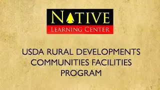 USDA: Rural Developments Communities Facilities Program