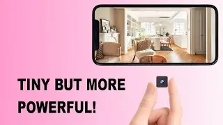 🎥 Mini Wireless Magnetic Camera 2025 Review &mdash;💜 Best 1080P Nanny Cam for Home Security!