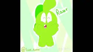 Rawr :3 #cute #colorful #alien #random #oc #dinosaur #drawings