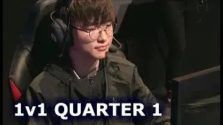 Faker Cassiopeia vs Pabu Darius 1vs1 | Quarter Finals 2018 All-Star Las Vegas | KR vs OCE