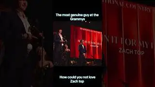 Zach top is a real one #country #grammys2026 #zachtop #countrymusic #clips#shorts