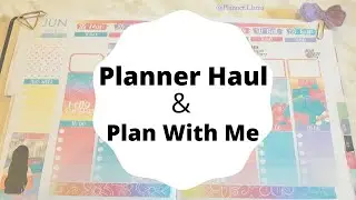 PLANNER HAUL // PLAN WITH ME
