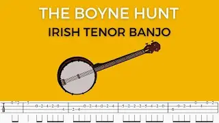 How to play The Boyne Hunt | Irish Tenor Banjo (With Tabs)