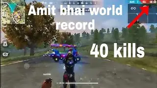 Fastest 40 Kill in Free Fire History || World Record|| Desi Gamer