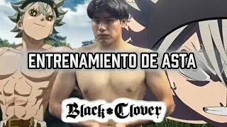 Entrenamiento de Asta de Black Clover