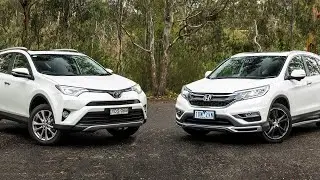 2016 Honda CR-V v Toyota RAV4 Comparison