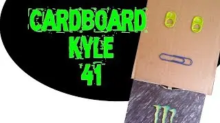 🤯 Cardboard Kyle in Shocking Low-Def Footage! 📉 #PixelatedNightmare #VHSStyle