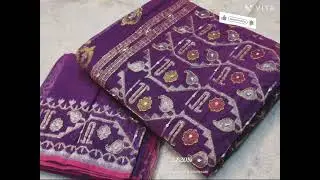 Dhakai jamdani with Kardana work#available #cashondeliverysarees #shop  #whatsapp no 9831139944