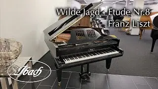 Ibach Jugendstil Fl&uuml;gel, Modell F2 - 180 | Franz Liszt - Etude Nr.8 - Wilde Jagd