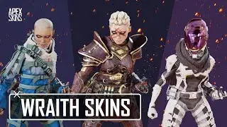 All Apex Legends Wraith's Legendary Skins April 2021
