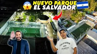 😱 ASÍ RECONSTRUYE NAYIB BUKELE TODOS LOS PARQUES DE EL SALVADOR 🇸🇻 ¡INCREIBLE! 
