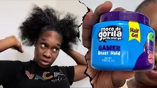 I TRIED GORILLA SNOT GEL ON MY HAIR…YOU WON’T BELIEVE THE RESULTS!