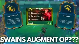 SWAINS CARRY AUGMENT MAKES HIM REALLY BROKEN!!!⭐⭐⭐| Teamfight Tactics Set 9.5