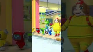 Let's Save the Firetruck! Gecko's Winter Mission! ❄️🎉 Gecko