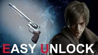 How to unlock Handcannon EASY Resident Evil 4 Remake