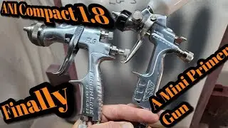 First look, ANI Compact Mini Primer Gun 1.8 R160 & Devilbiss FLG5 , Pattern Review