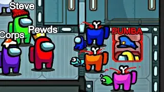 Extra Bad Timing in Among Us! Funny Moments #35
