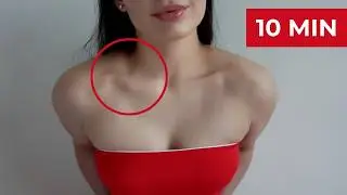 10 MIN SLIM NECK & SHOULDERS ✨ Define Collarbone, Fix Posture