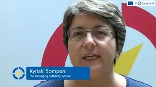 Kyriaki Somponi: Greek managing authority for the European Social Fund