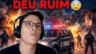 MEU PRIMEIRO DIA NA POL&Iacute;CIA T&Aacute;TICA NO GTA RP E J&Aacute; DEU RUIM! 😱