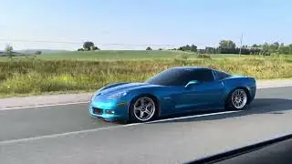 2008 Chevrolet Corvette Z06 Jetstream Blue