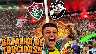 BATALHA DE TORCIDAS SURREAL NO MARACANÃ!! Fluminense x Vasco