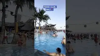 Ultimate Beach Party at Finns Club Bali 🌴🔥 | World's Best Beach Club Vibes