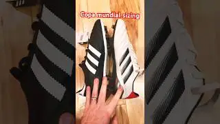 Go down at least 1/2 size from your regular Adidas sizing #copamundial #copaicon #adidasfootball