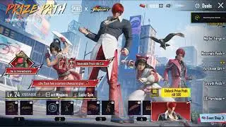 King Of Fighters Prize Path Max & One Prize Path Giveaway 🔥 #pubg #mobilegame #prizepath #pubgm