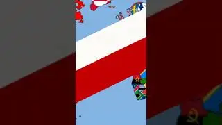 Mixing countries flag (Part 11) #shorts