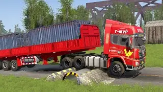 Spintires: Mudrunner Mod Truck | MONSTER TRUCK: Will It BREAK | Driver Skills Gameplay s2 #mudrunner