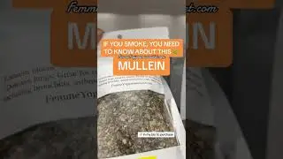 Mullein benefits for Smokers & Lungs #mullein #blackwomenwellness  #holisticmedicine #herbalmedicine