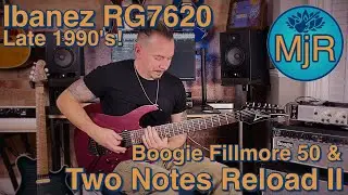 (Tone Demo) Ibanez RG7620 7-String with the Two Notes Reload II