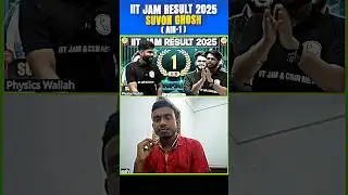 Same College, Same Batch, Same PW Course - Multiple IIT JAM 2025 Toppers (AIR 1!)