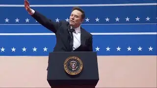 Elon Musk's arm gesture during Trump's inauguration rally draws scrutiny