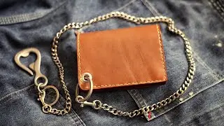 Making a Leather Chain Wallet