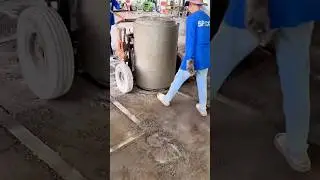 How Concrete Pipes Are Made &mdash; So Satisfying to Watch! 🌀