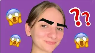 Faccio le SOPRACCIGLIA per la prima volta 😱😱