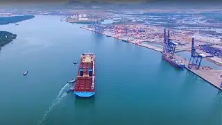 CMIT 18.000 Teu Container Ship (4K)