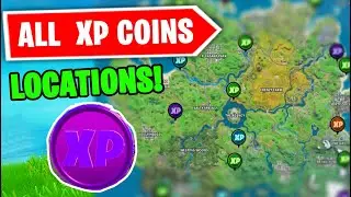ALL Fortnite XP COINS for WEEK 8! (Green, Blue, Purple + Gold XP Coins in the description)