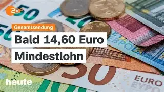 heute 19:00 Uhr vom 27.06.2025 Mindestlohn steigt, Bundestag stoppt Familiennachzug, Bezos-Hochzeit