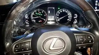 Lexus LX570 How to Reset Oil Service Maintenance