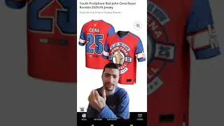 John Cena WWE Farewell Tour Royal Rumble 2025 Jersey Video Remove My Voice